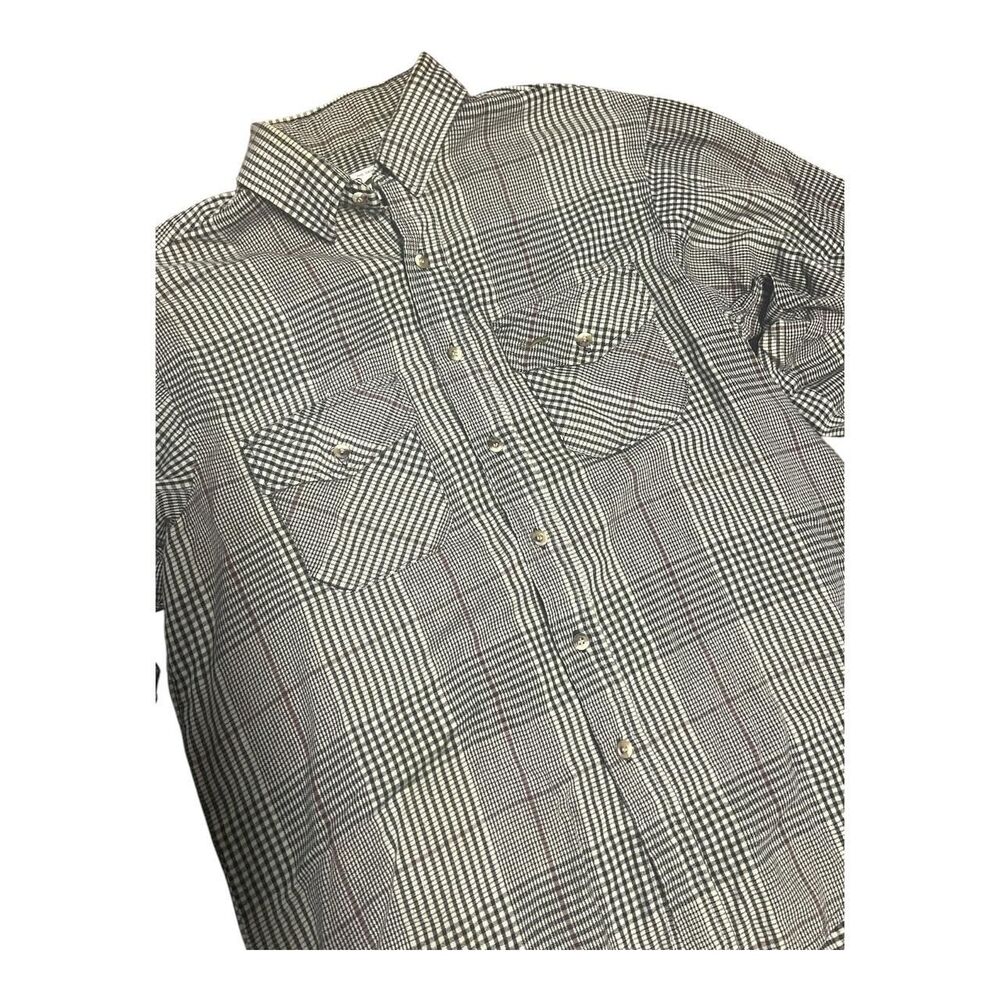Duxbak Vintage Flannel Plaid Shirt Men's XL Outdoor Gorpcore